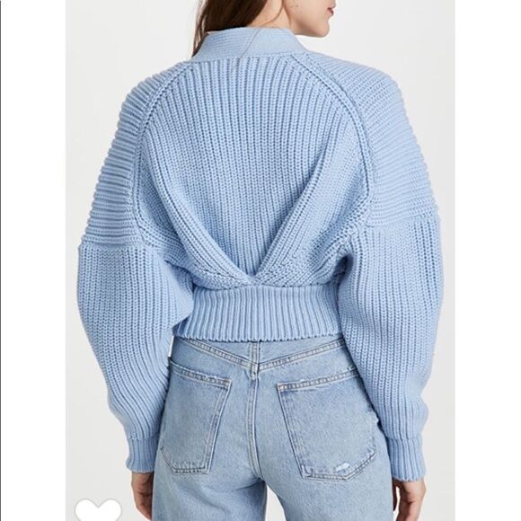 NWT No. 21 Cropped Pink Cardigan Medium - Picture 9 of 9